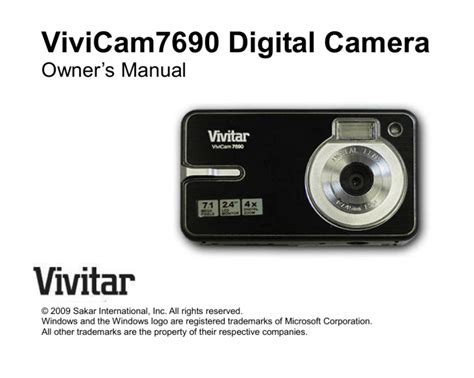 bushnell 11 9320c digital cameras owners manual PDF