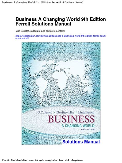 business a changing world ferrell 9th edition ebooks pdf Ebook Kindle Editon