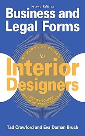 business and legal forms for interior designers second edition Kindle Editon