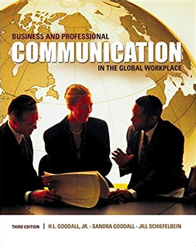 business and professional communication in the global workplace Ebook PDF