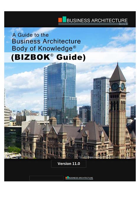 business architecture guide body of knowledge Reader