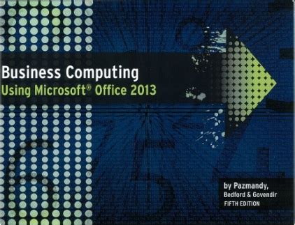 business computing using ms office by greg pazmandy daily pdf PDF