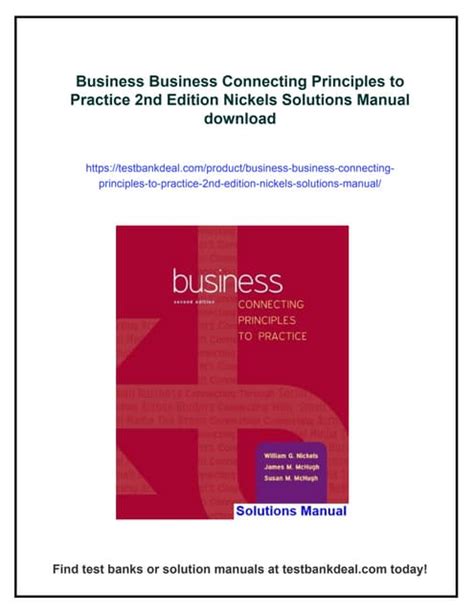 business connecting principles to practice 2nd edition Kindle Editon