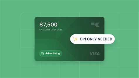 business credit cards with just ein