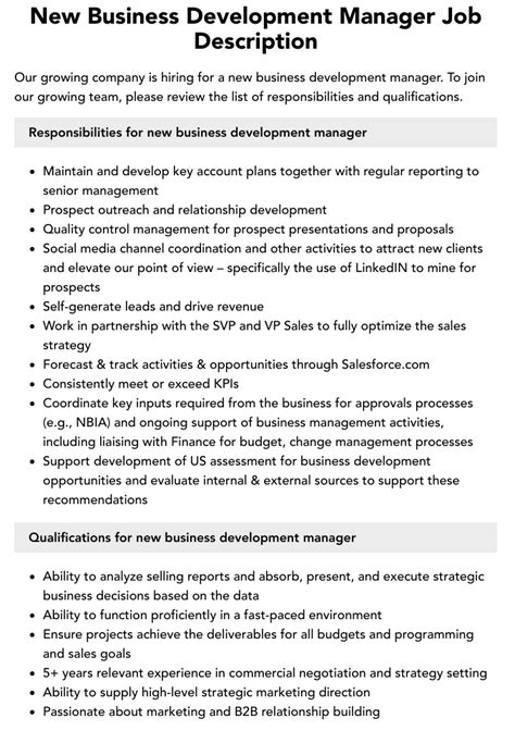 business development supervisor jobs