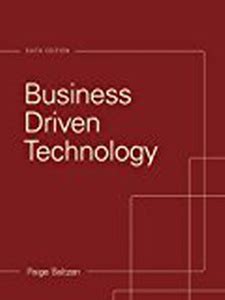 business driven technology 6th edition PDF