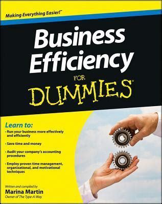 business efficiency for dummies Epub