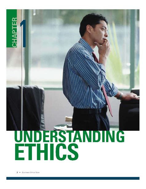 business ethics now chapter 1 Kindle Editon