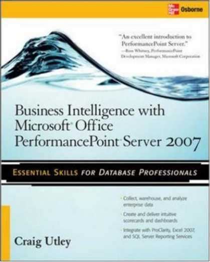 business intelligence with microsoftÂ® office performancepointtm server 2007 Doc