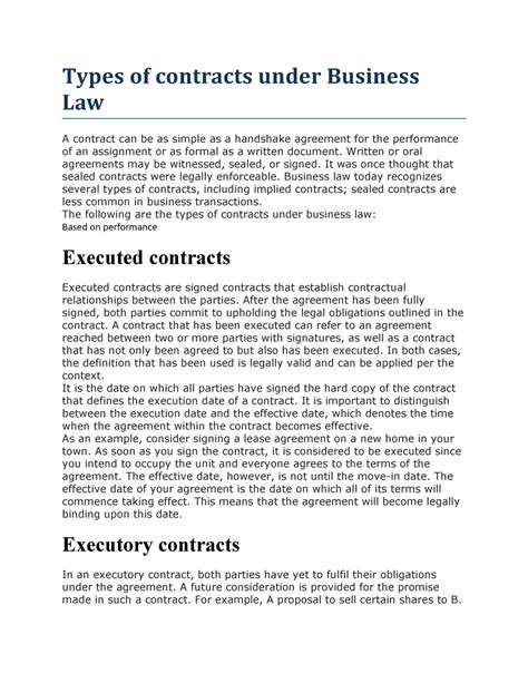 business law contracts study guide Epub