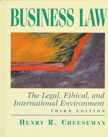 business law henry cheeseman 7th edition PDF