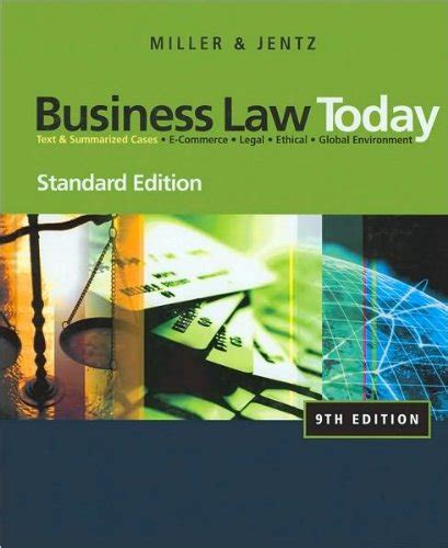 business law today miller jentz 9th edition pdf Ebook Epub