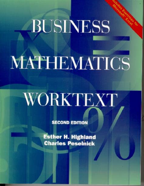 business mathematics worktext 2nd edition PDF