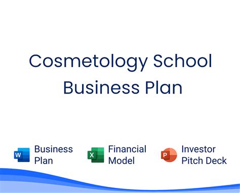 business plan template for cosmetology school PDF