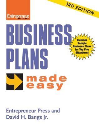 business plans made easy entrepreneur made easy series PDF