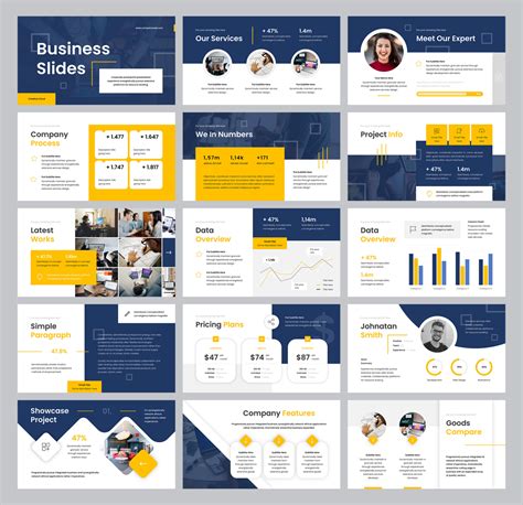 business powerpoint template Doc