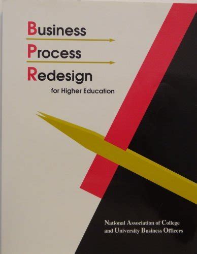 business process redesign for higher education Epub