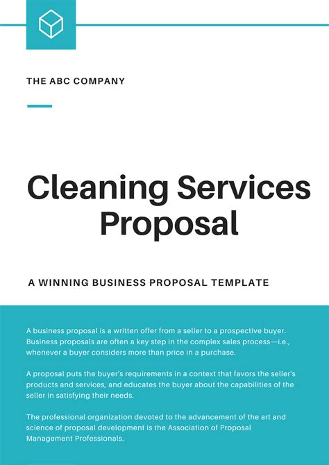business proposal for cleaning services pdf Ebook PDF
