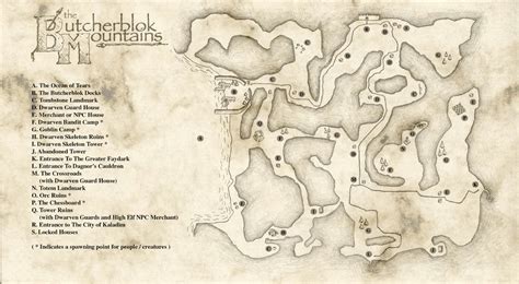 butcherblock mountains map