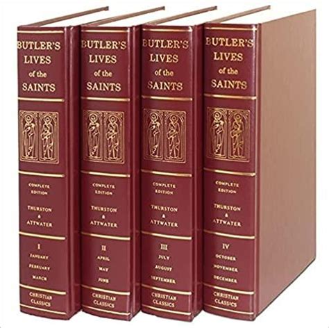 butlers lives of the saints 4 volume set Kindle Editon