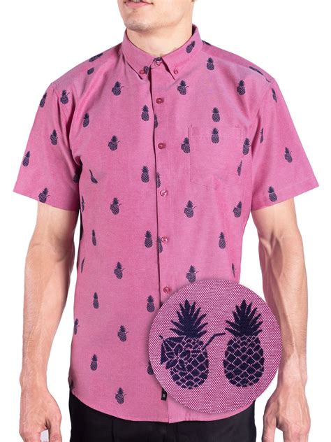 button down pineapple shirt