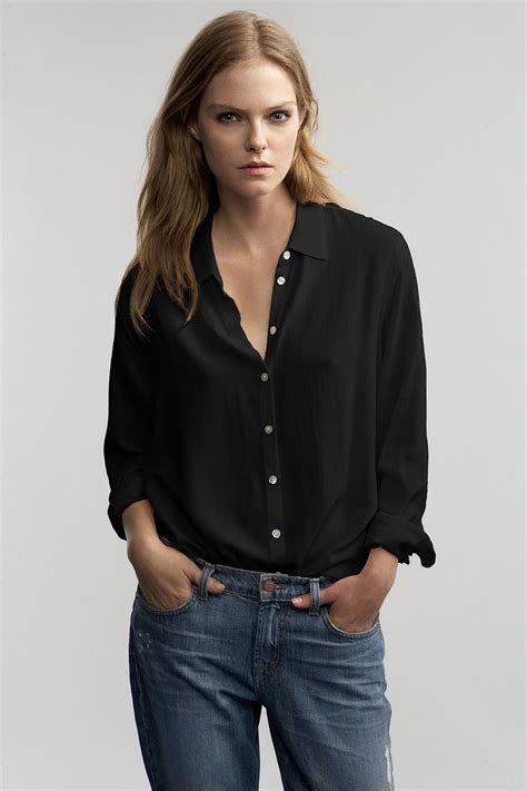 button up blouse