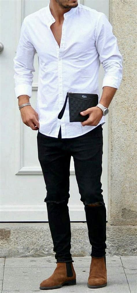 button up shirt with jeans