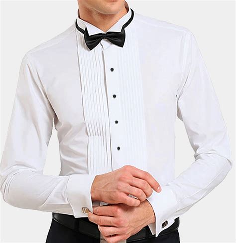 buttons tuxedo shirt