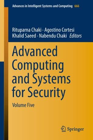 buy online advanced computing systems security intelligent Epub