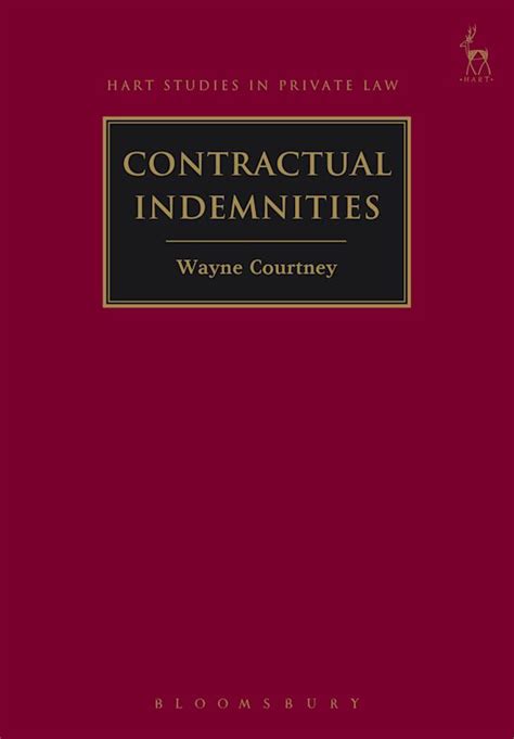 buy online contractual indemnities hart studies private Kindle Editon