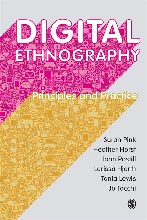 buy online digital ethnography principles sarah pink Reader