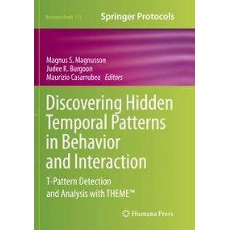 buy online discovering temporal patterns behavior interaction PDF