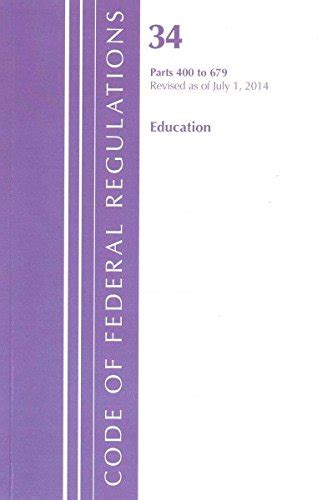 buy online federal regulations education 400 679 revised Doc