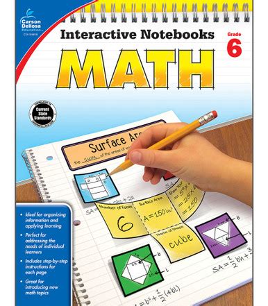 buy online math grade 6 interactive notebooks PDF