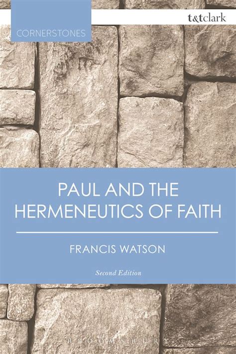 buy online paul hermeneutics faith clark cornerstones Kindle Editon