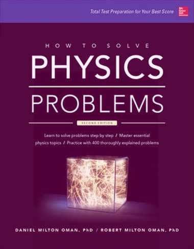 buy online solve physics problems daniel oman Doc