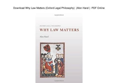 buy online why matters oxford legal philosophy Epub