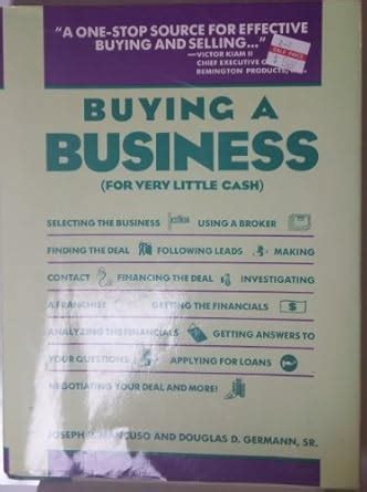 buying a business for very little cash Kindle Editon