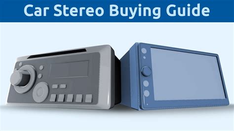 buying a car stereo guide Kindle Editon