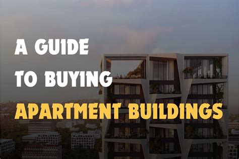 buying an apartment building