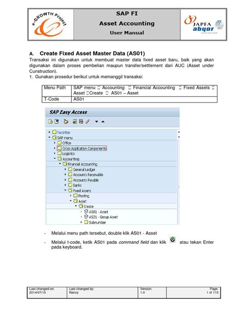 bw sap user manual PDF