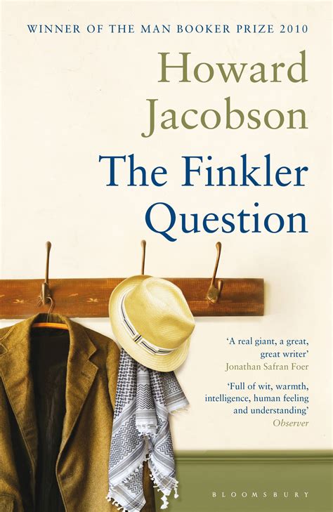 by Howard Jacobson AuthorThe Finkler Question Man Booker Prize Paperback Epub