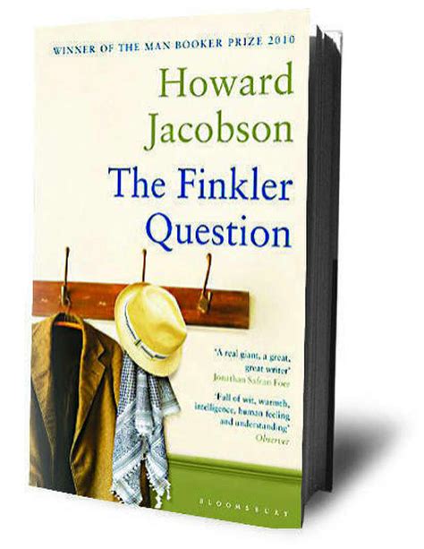 by Howard Jacobson AuthorThe Finkler Question Man Booker Prize Paperback Doc