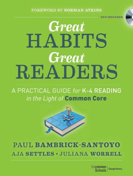 by paul bambrick santoyo great habits great readers a practical guide for k 4 reading in the light of common PDF