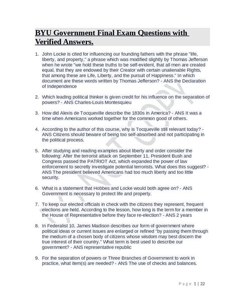 byu govt 45 final exam PDF