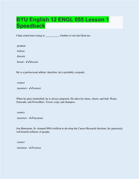 byu-english-grade-12-speedback-answers-54060 Ebook PDF