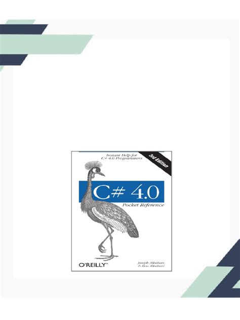 c 4 0 pocket reference pocket reference oreilly Epub