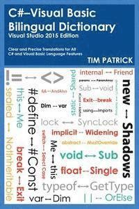 c visual basic bilingual dictionary visual studio 2015 edition PDF