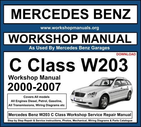 c w203 manual pdf Epub