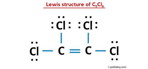 c2cl4 lewis dot structure